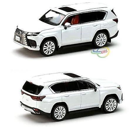 HJ641061W - HOBBY JAPAN 1/64 LEXUS LX600 EXECUTIVE SONIC QUARTZ SMETOY