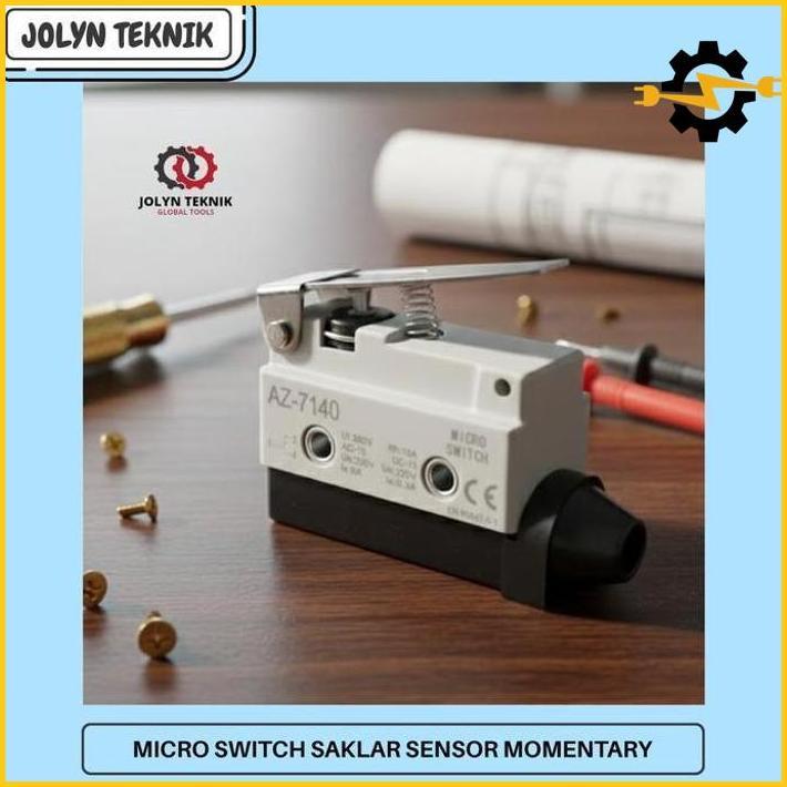 Micro Switch Travel Limit Switch Az-7140 10A Ac-15 Dc-13 Saklar Sensor Waterproof Momentary Limit Sw