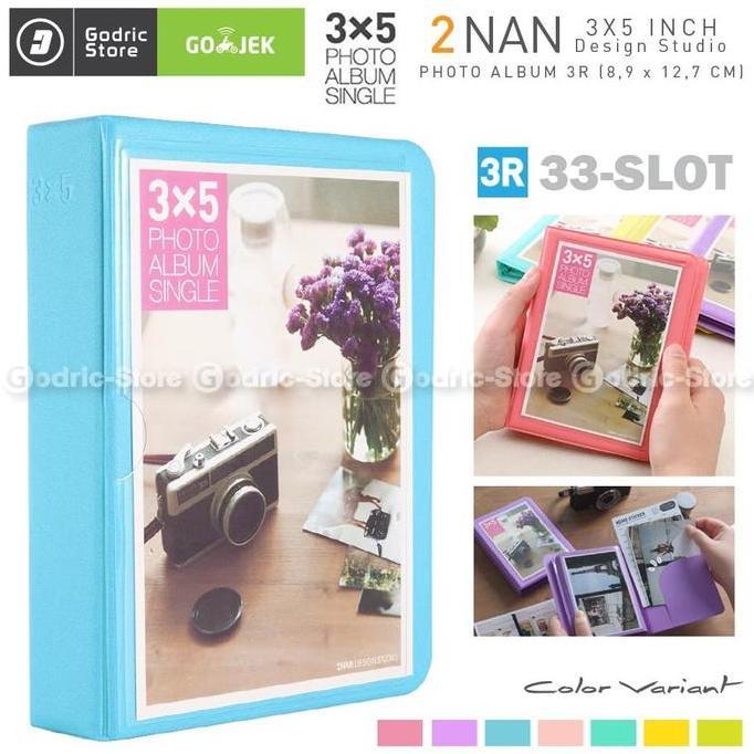 Korea Colorful Photo Album / Foto Album 3R (3X5)