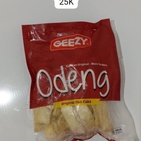 Odeng ikan Geezy 500gr Fish cake topping seblak Frozen Food Instan Palembang