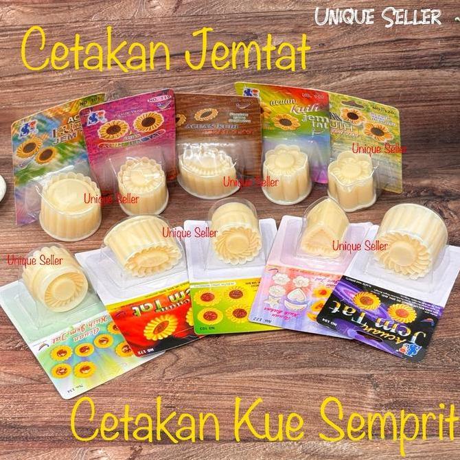 Hotoya_Bankin - Cetakan Kue Kering Jem Tat Plastik Acuan 101 103 104 118 119 120 121 122 134 172 Sin