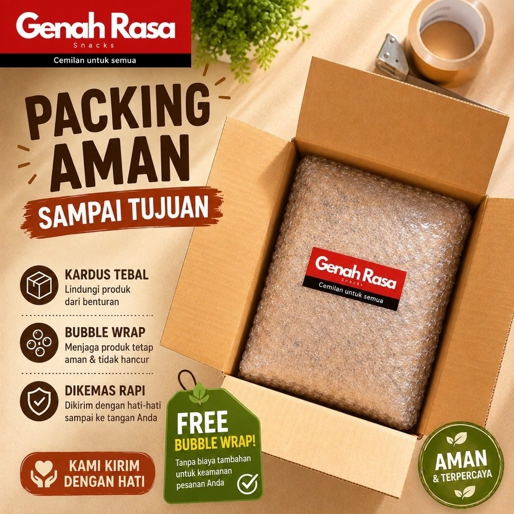 Keripik Tempe Original 250 g — foto detail 5 dari 9
