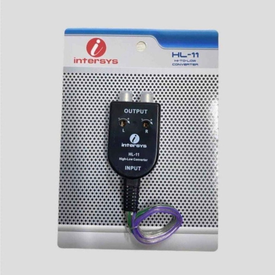 Adaptor RCA Intersys - Hi-Low Intersys HL-11