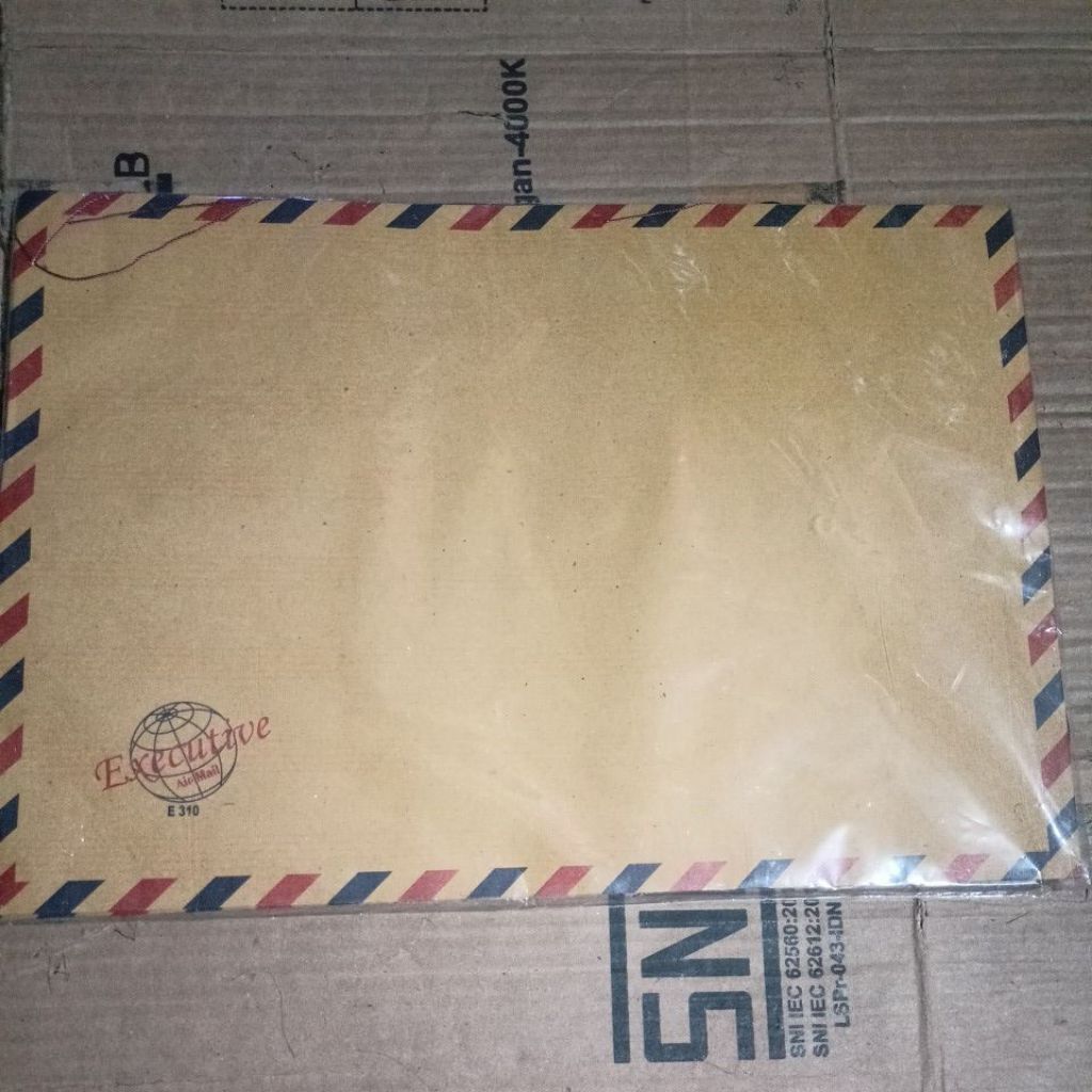 Amplop/map Coklat Tali Kertas Folio isi 5Lembar