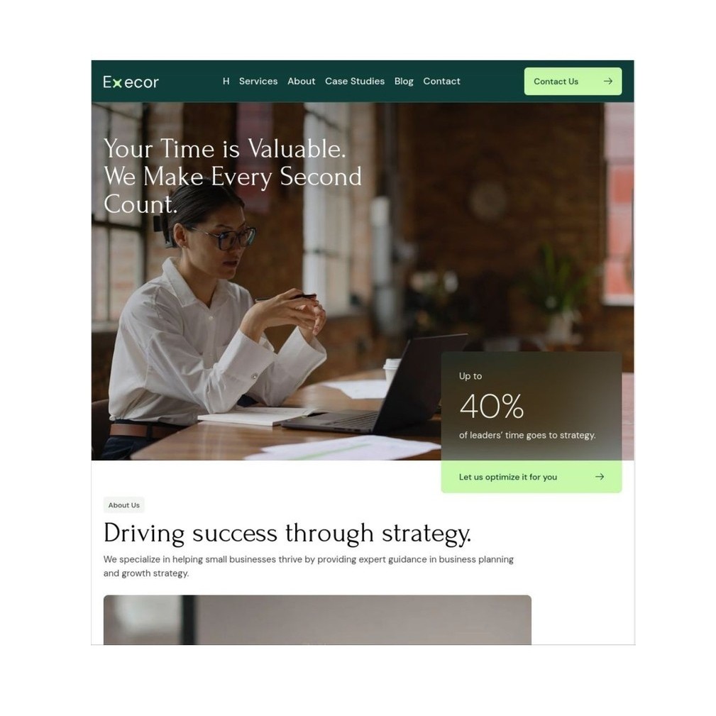 Premium Company Profile | Wordpress Template