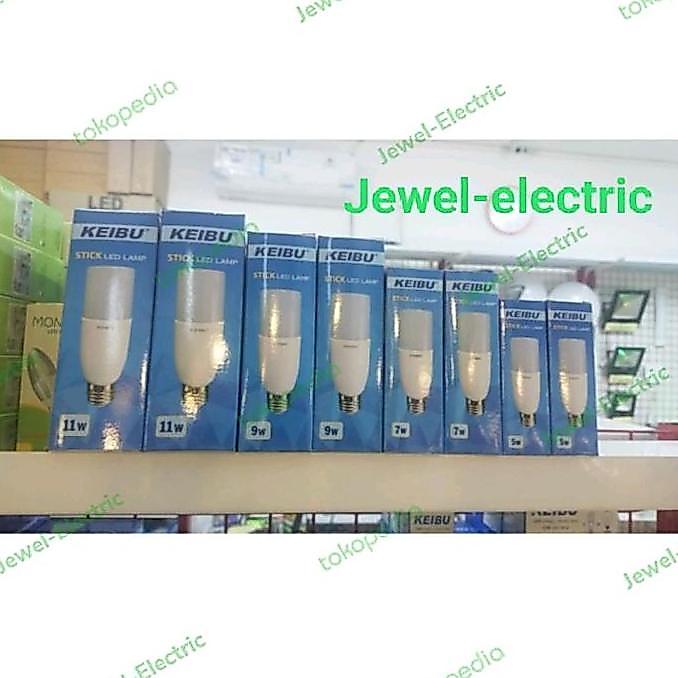 Lampu LED Stick / LED Lamp 9 Watt / 9W E27 Merk Keibu