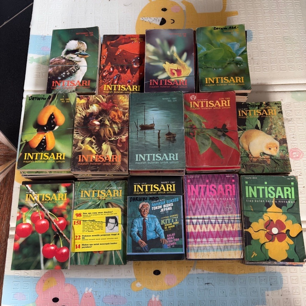 Majalah Intisari Random Varian 1970-1980an