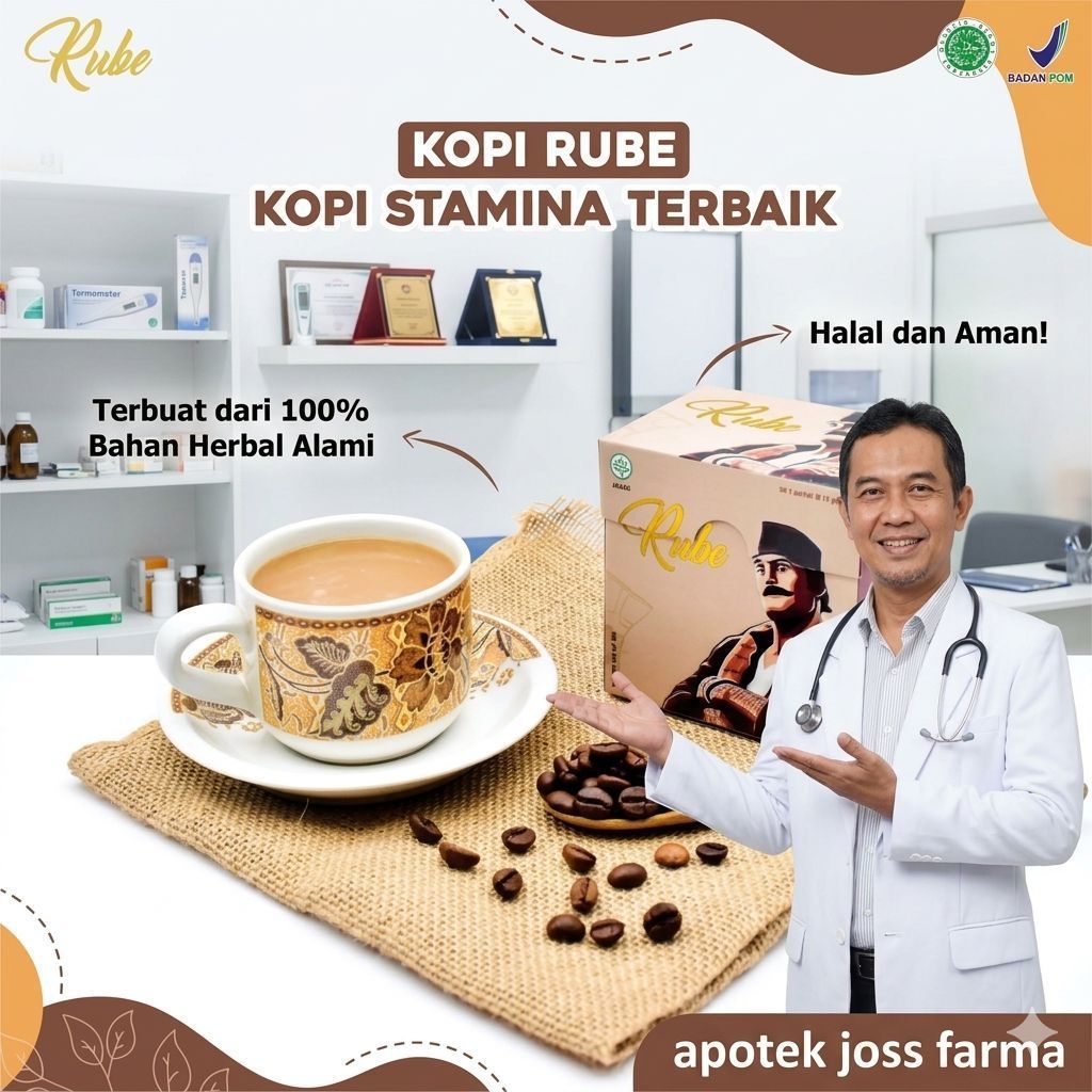 KOPI RUBE ORIGINAL KOPI RUBE 1 Box isi 5 SACHET kopi sachet