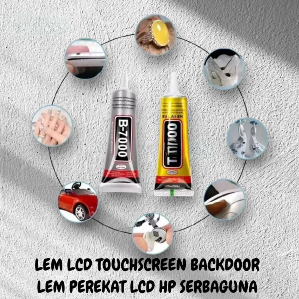 Lem LCD Touchscreen Backdoor Lem Perekat Lcd Hp Serbaguna