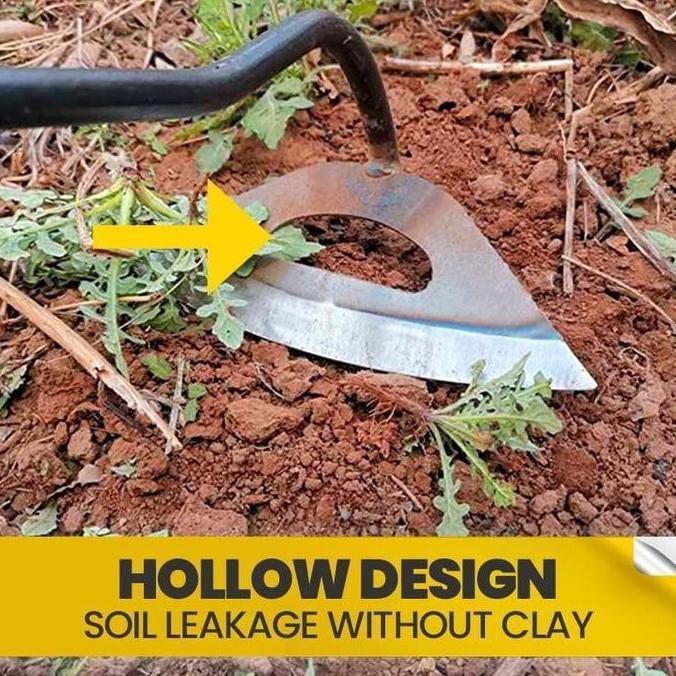 AL_KOBAFI - STEEL HARDENED HOLLOW HOE CANGKUL RUMPUT / GULMA TERBAIK IMPORT USA
