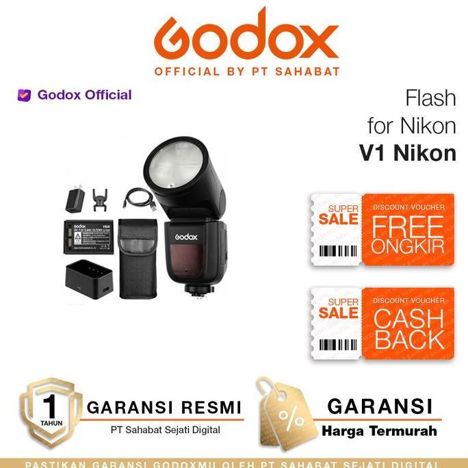 NEW Godox V1 Flash for Nikon / Godox V1 / Godox V1 Nikon