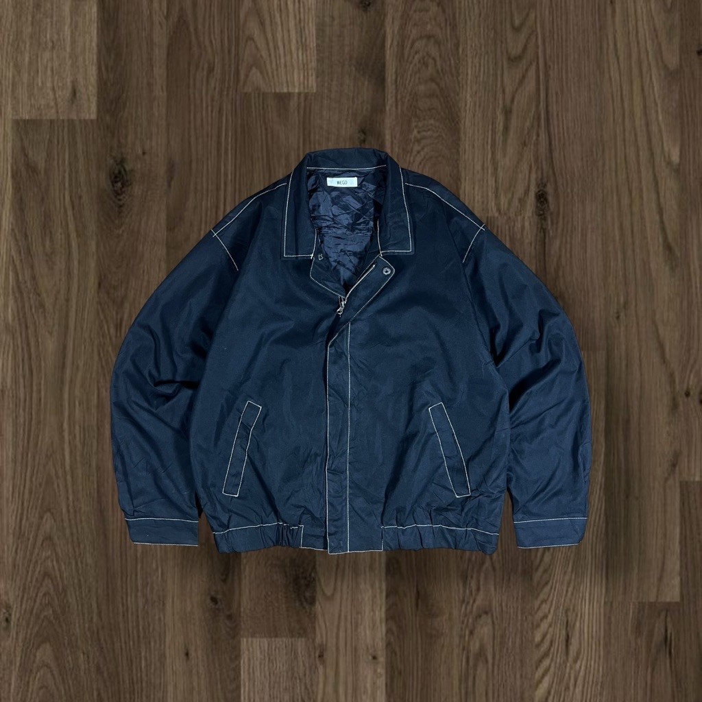 WORK JACKET TWILL BLACK WEGO JAPAN