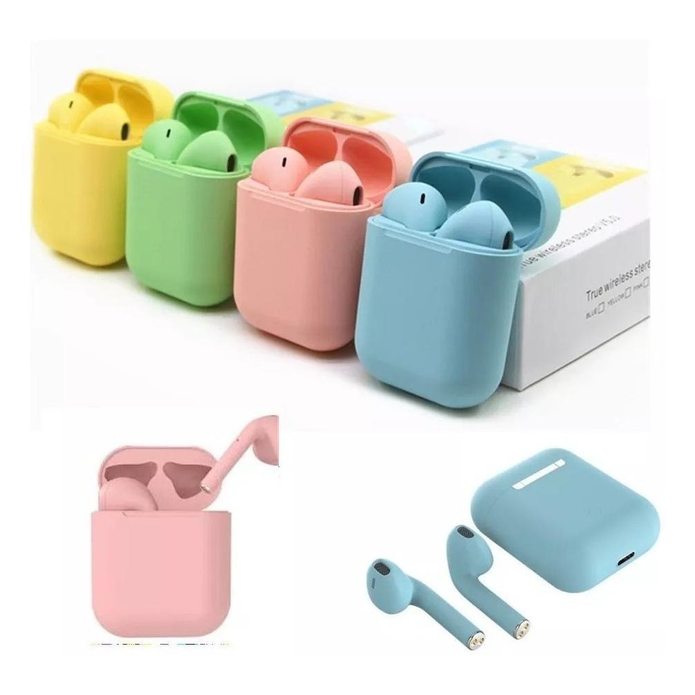 TERMURAH HEADSET BLUETOOTH CERDAS / HEADSET  BLUETOOTH I12 EARPHONE  BLUETOOTH 5.0  WIRELESS ANDROID