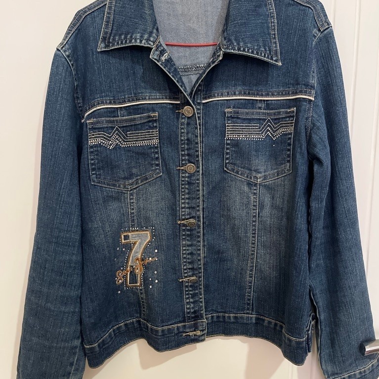 jacket jeans denim wanita preloved