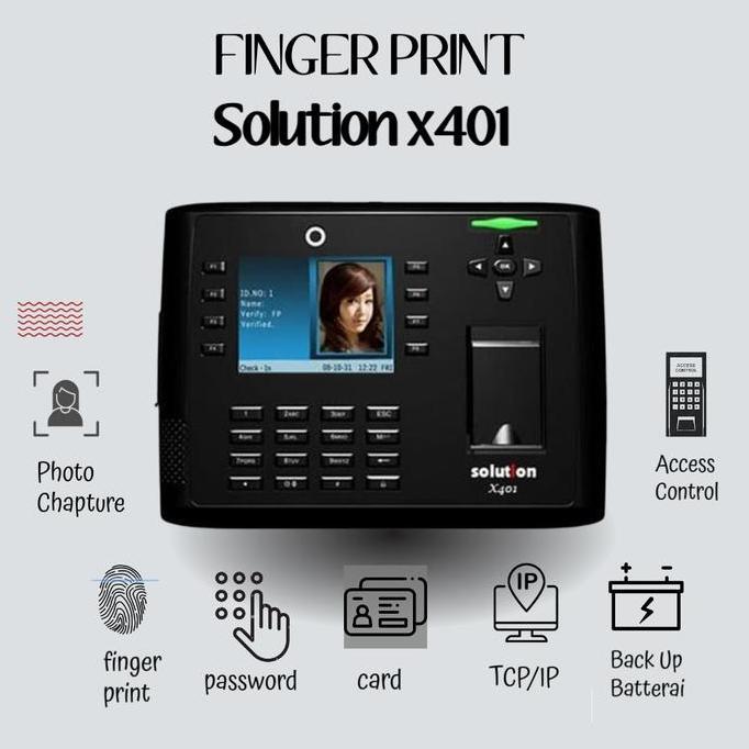 Solution X 401 Fingerprint