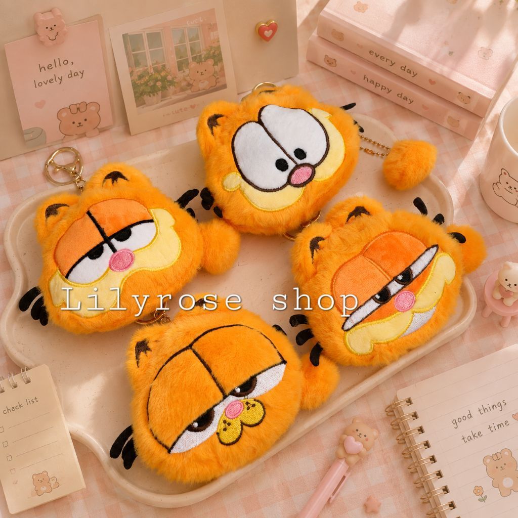 Gantungan kunci dompet koin GARFIELD GRF01