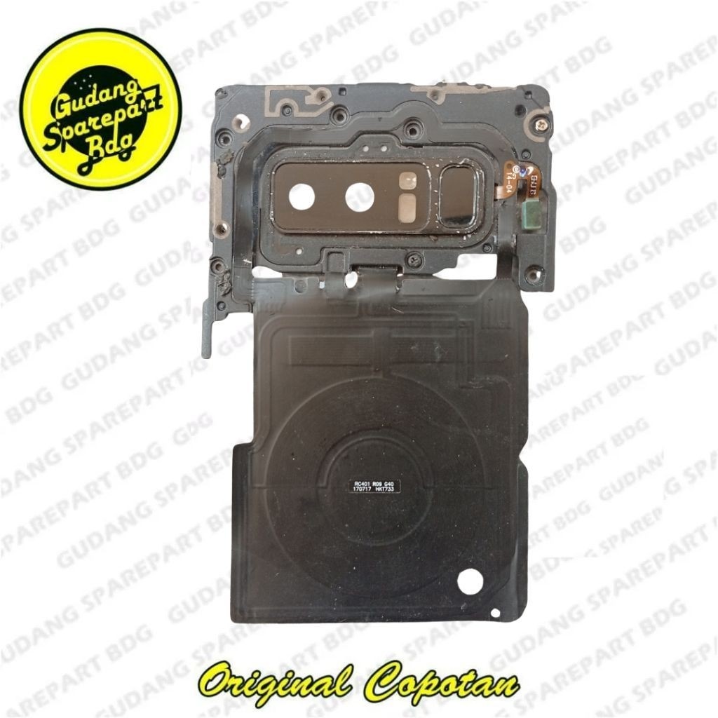 Tutup Mesin Atas NFC Samsung Note 8 Second Original Copotan