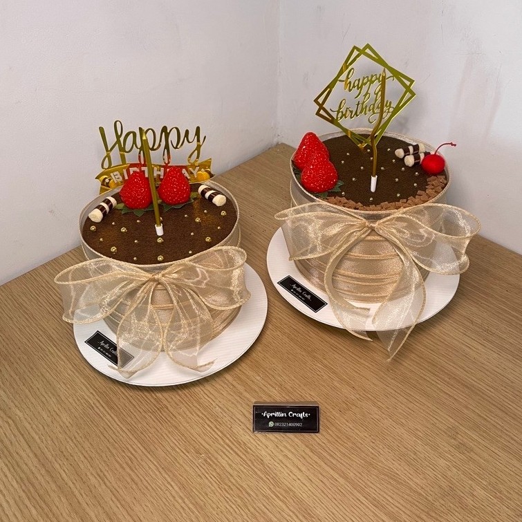 fake cake dummy cake choco edition