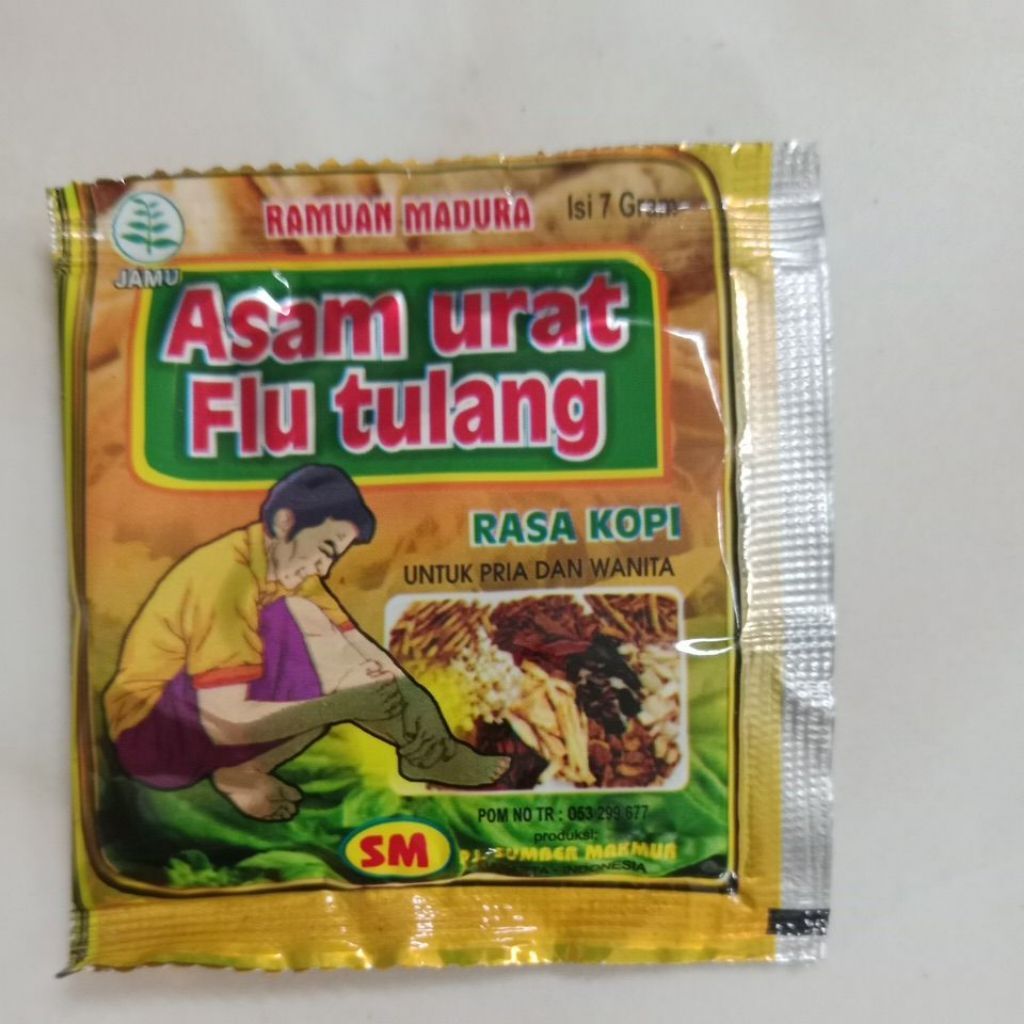 JAMU ASAM URAT FLU TULANG (No Box)