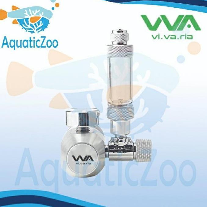 Vivaria Co2 Regulator Single Gauge - Regulator Co2 - Aquascape Tools