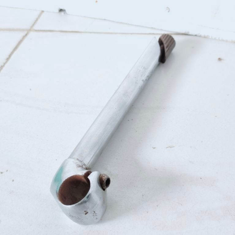 Stem sepeda antik 22.2 dudukan tiang stang headser mini minion minitrek minivelo jengki onthel part 