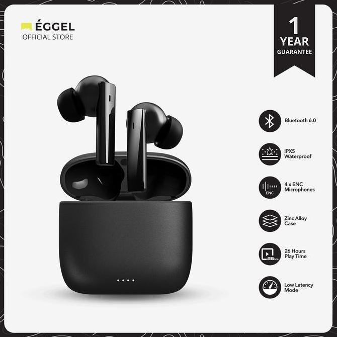 Eggel Steelbuds 2 Zinc Alloy Metal Enc Tws Bluetooth Earphone