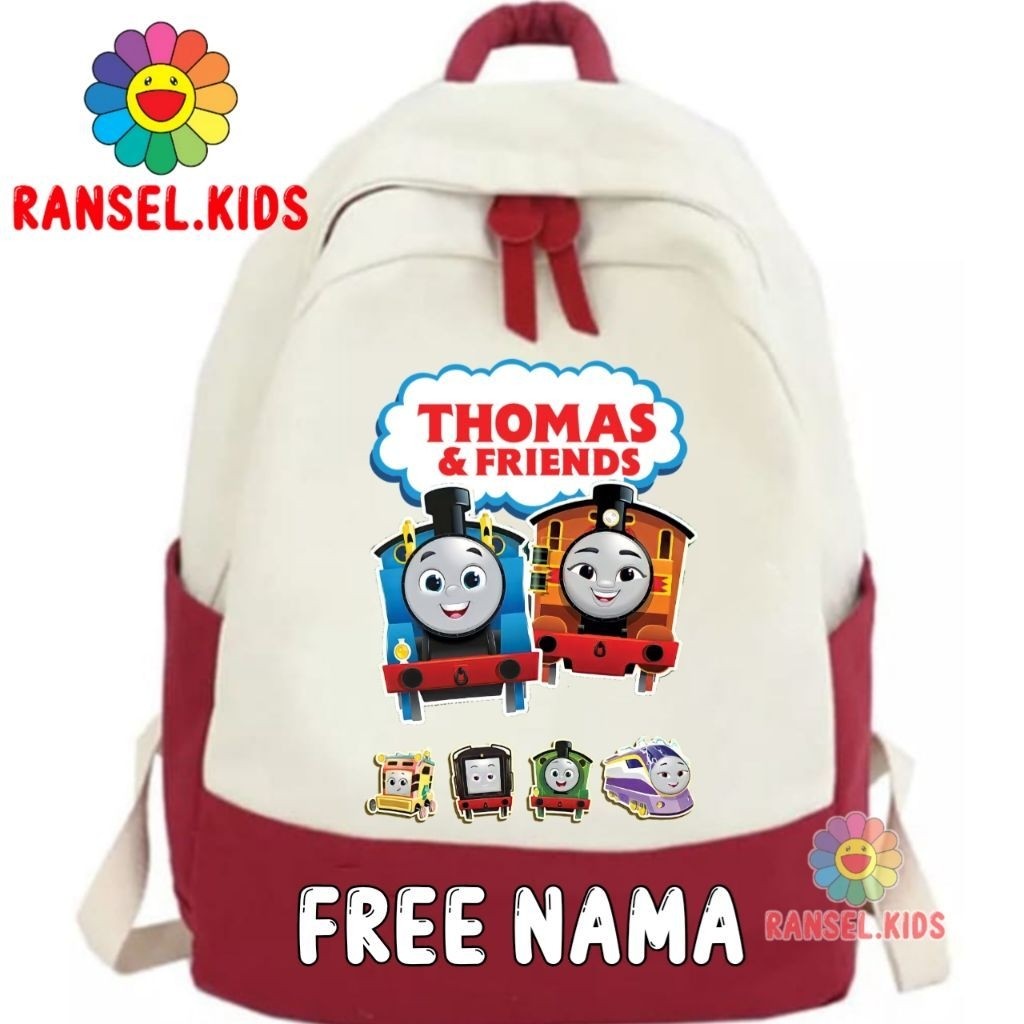 THOMAS AND FRIENDS TAS RANSEL ANAK THOMAS AND FRIENDS TAS ANAK CEWEK COWOK CUSTOM