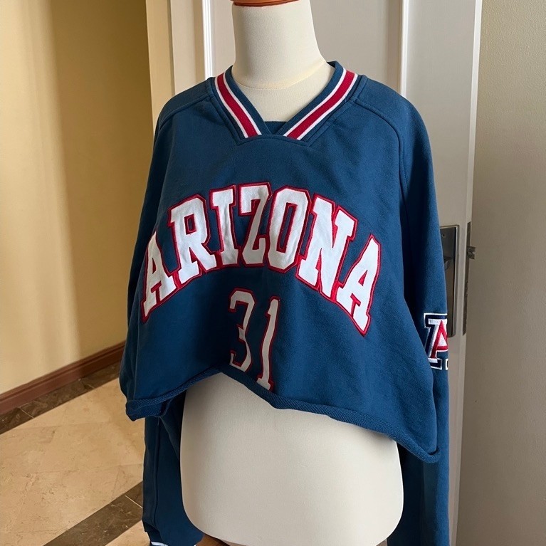 Reworked Hockey/Football Jersey Arizona State| Reworked Jersey Hockey Wanita Arizona Bahan super teb