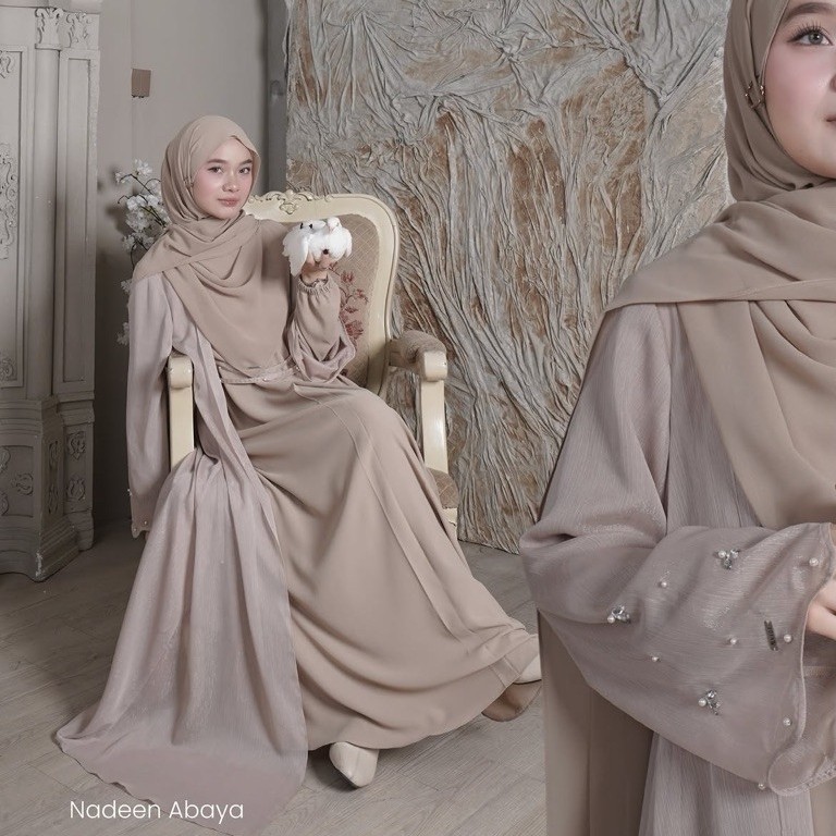 nadeen Abaya Padma Abaya Moza Abaya Syarqah Abaya by Naqa id / Abaya Naqa.id / Abaya Lebaran