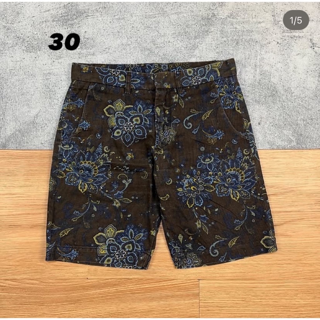 Zara Man Flower Graphic Short Pants (KSP 55)