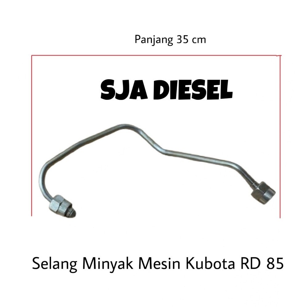 Selang Minyak Mesin Kubota RD 85/Selang Solar Mesin Kubota RD 85