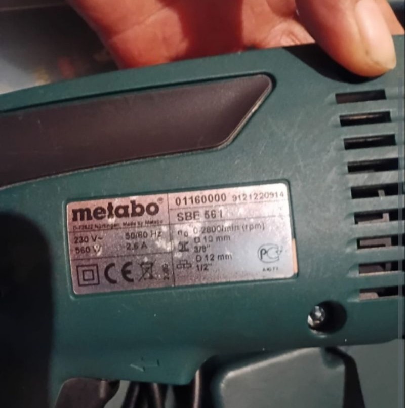 bor metabo 13mm