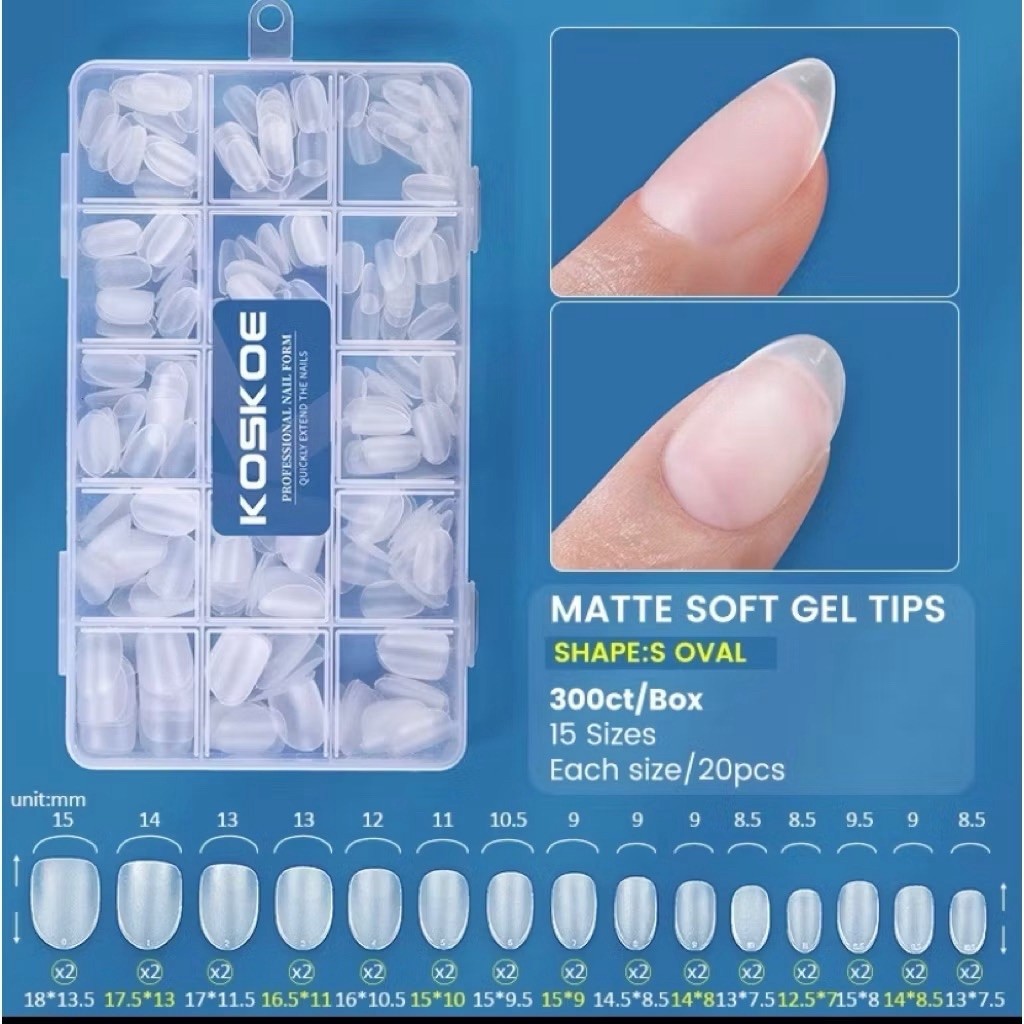 KOSKOE ISI 50 PCS SHORT OVAL