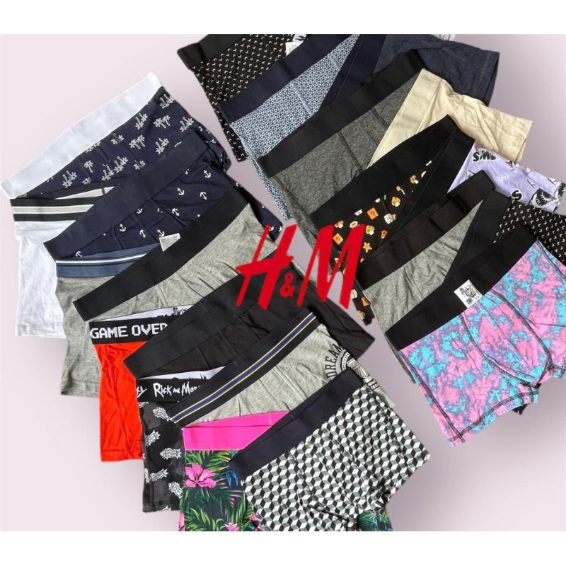 CELANA DALAM PRIA | BOXER HM SISA EXPORT