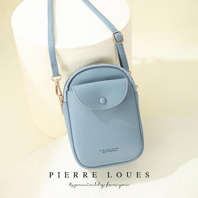 Tas Selempang Wanita Kulit PU PIERRE LOUES Ilona Bag