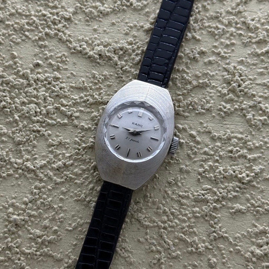 Dresswatch Jam tangan Rado Durance Oval 21jewel 60s Second Preloved