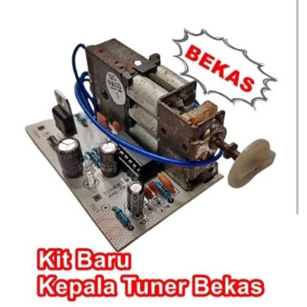 Tuner Radio FM Mono Peka Sensitif Suara Jernih Normal