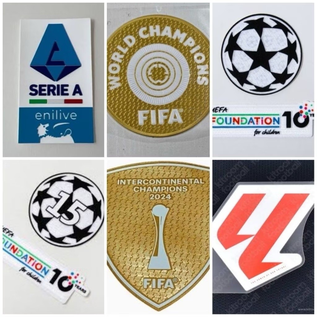 Patch CWC 2025 TPU 3D Sablon DTF Intercontinental Untuk Tempekan atau Press