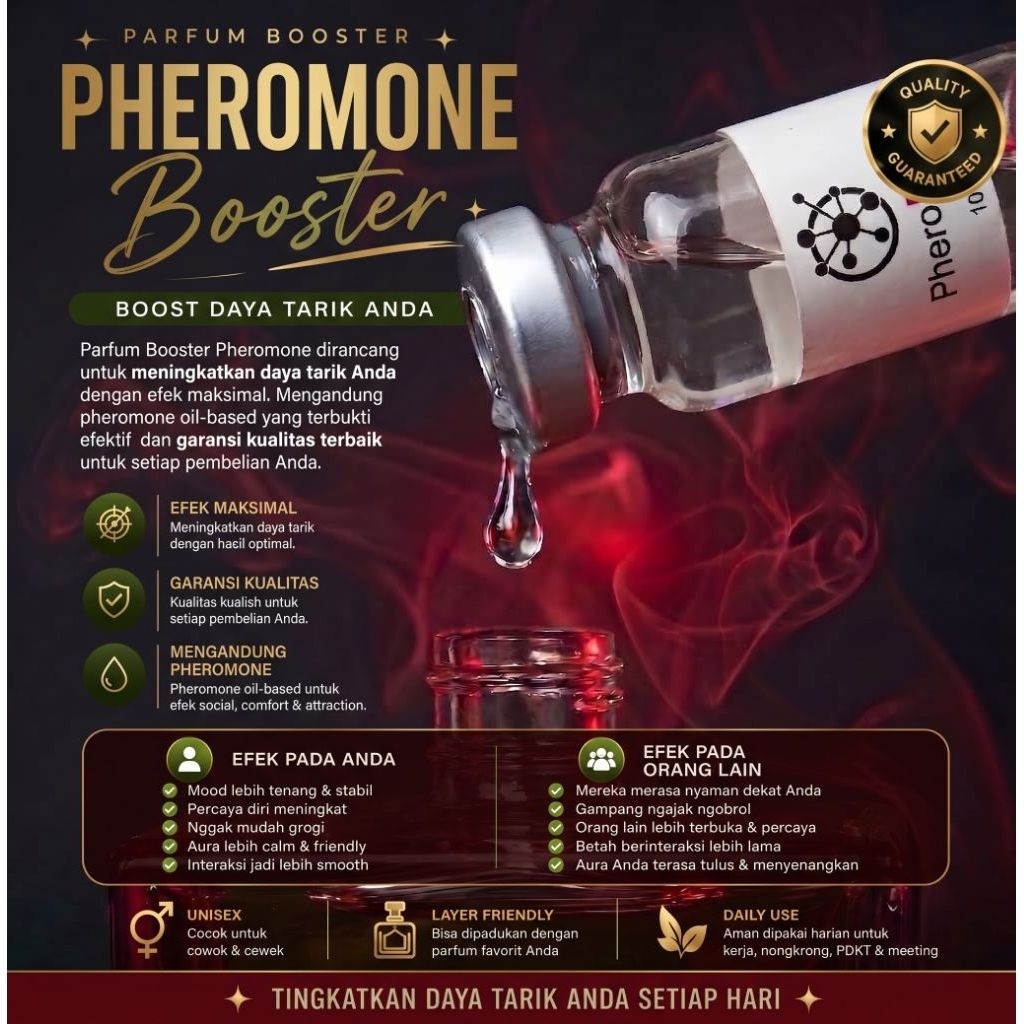 MINYAK ANDRO STENONE - PHEROMONE3 CAMPURAN PARFUM PHEROMAKS