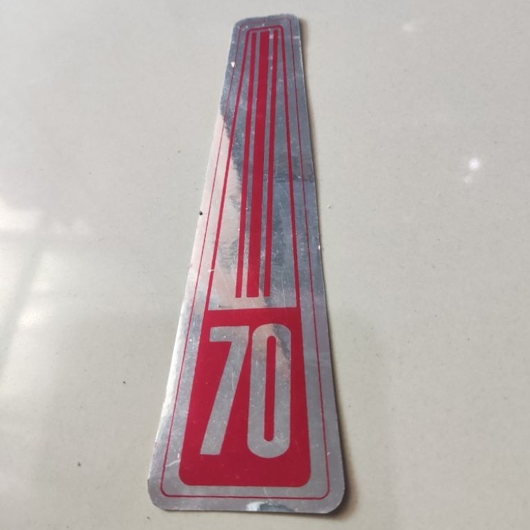 stiker panel dada honda c70 pispot sticker dasi honda c70 pispot