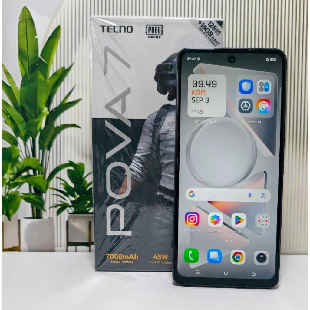 TECNO POVA 7 || 8/128 || SECOND / BEKAS