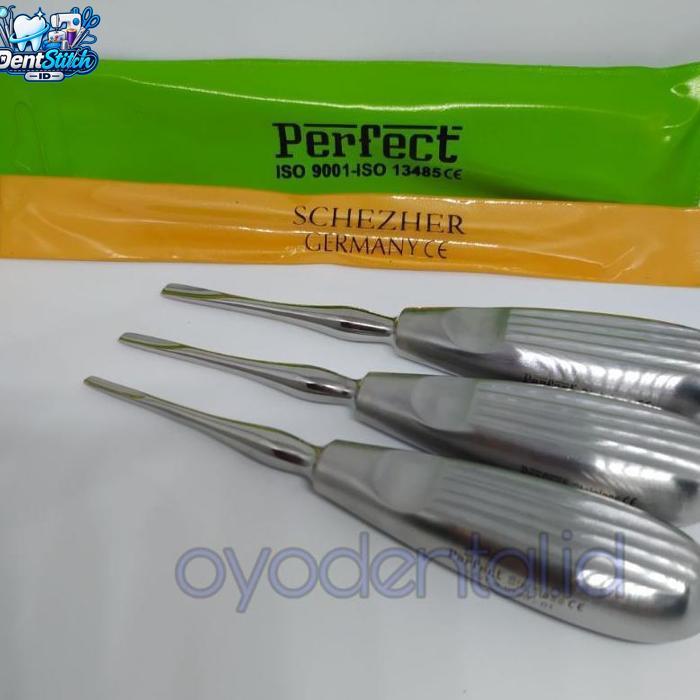 Dental Bein root elevator / luxator / alat cabut gigi schezher perfect