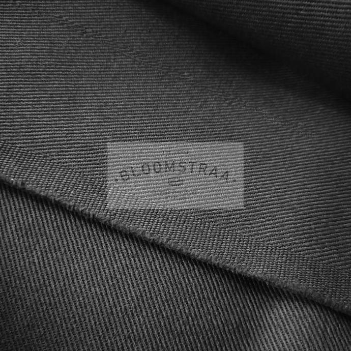 Kain Kanvas Twill Polos Hitam 0,5M Bahan Canvas Polos Tebal Black