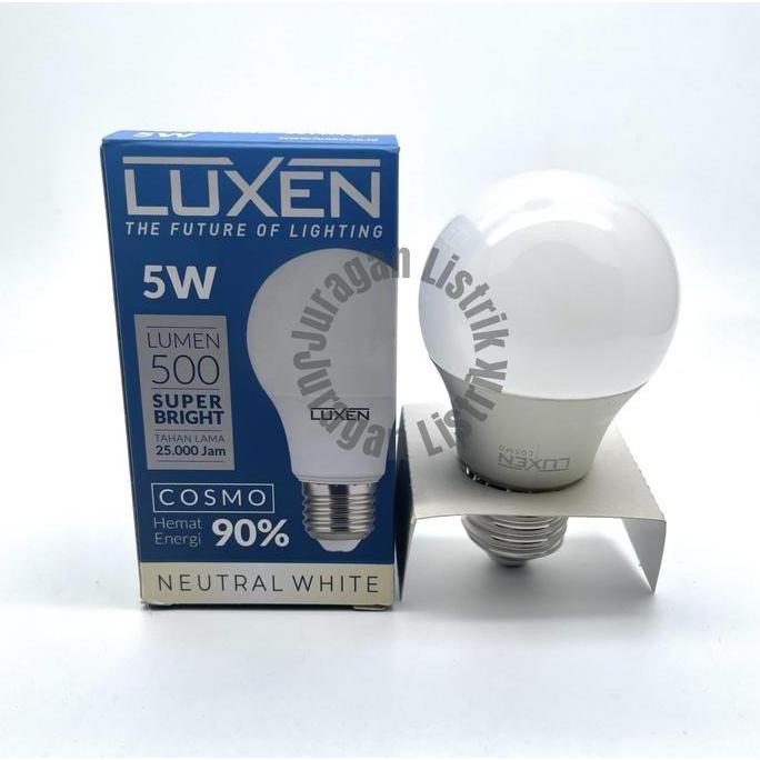 Led Bulb Luxen 5W 5 W 5Watt 5 Watt