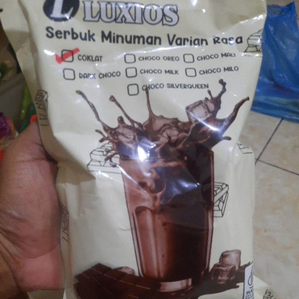 Luxios Serbuk Minuman Varian Rasa Coklat