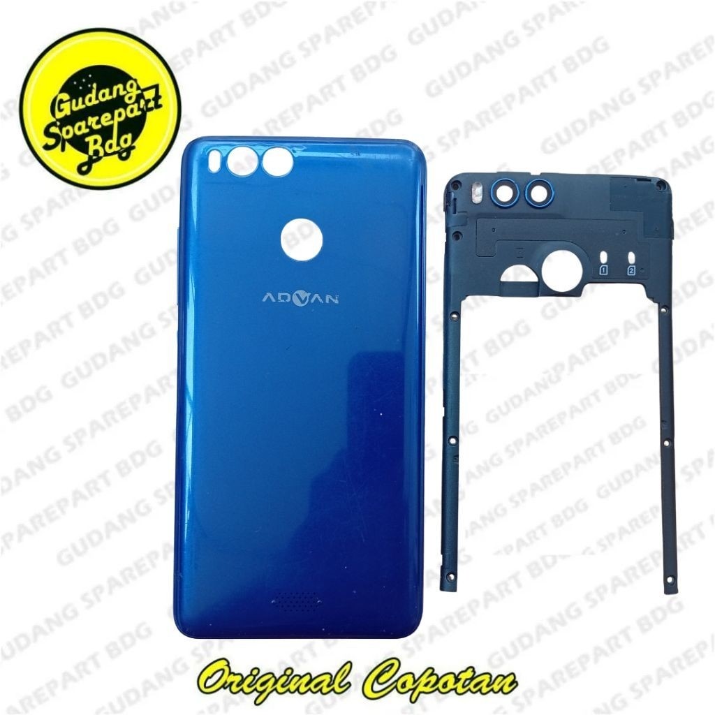 Backdoor Tutup Belakang + Tulang Tengah Advan i5c Duo Second Original Copotan