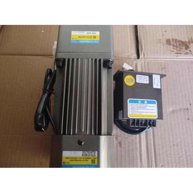 Ac Motor Gearbox  220V 300W  Variable Speed Control 1 Phase