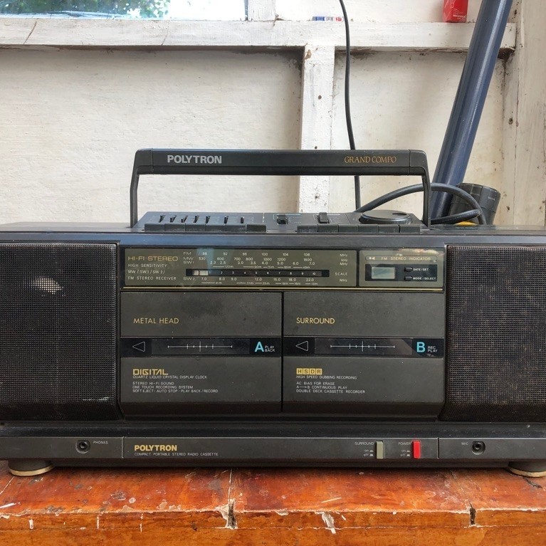 Radio compo polytron psc/ radio jadul / radio tape polytron