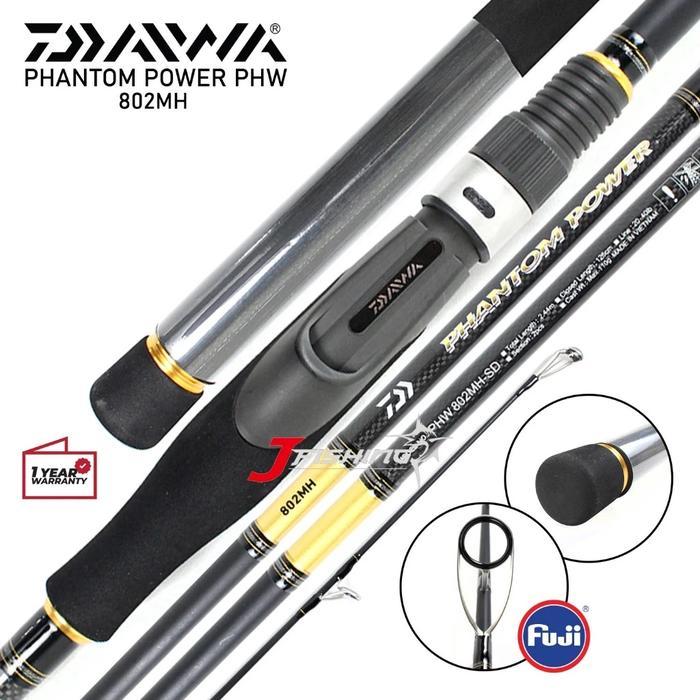 Joran DAIWA PHANTOM POWER 22 | 602MHS s/d 1002MHS | Shore Jig | Garansi Resmi - 1002MH