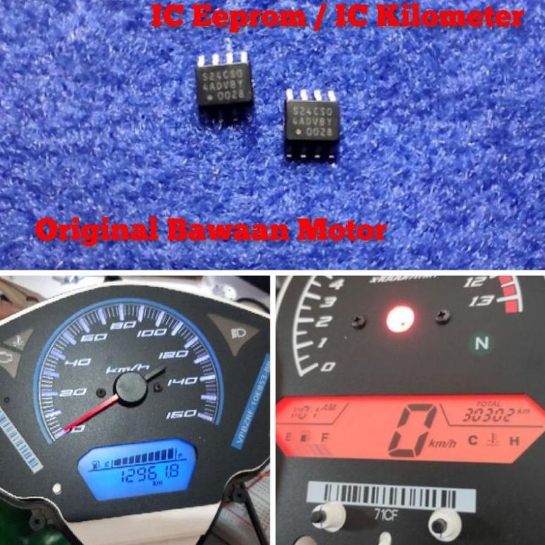ORIGINAL IC EEPROM S24CS04, IC MEMORY VARIO125 OLD, CBR OLD.